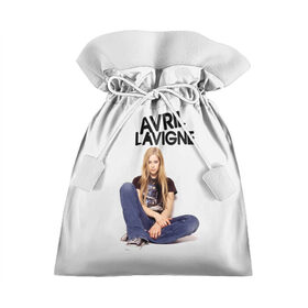 Подарочный 3D мешок с принтом Аврил Лавин в Петрозаводске, 100% полиэстер | Размер: 29*39 см | avril lavigne | аврил | аврил лавин | американский рок | блондинка | девушка | музыка | рок | рокерша