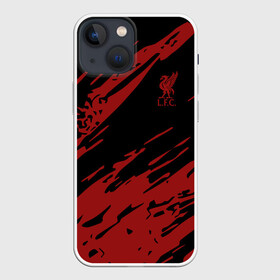 Чехол для iPhone 13 mini с принтом Liverpool F.C. в Петрозаводске,  |  | anfield | champions league | doelpunt | espn | league | lfc | liverpool fc | madrid | melwood | mo salah | premier | voetbal | ziggo | британский | клуб | ливерпуль | футбольный