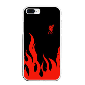 Чехол для iPhone 7/8 Plus матовый с принтом Liverpool F.C. в Петрозаводске, Силикон | Область печати: задняя сторона чехла, без боковых панелей | anfield | champions league | doelpunt | espn | league | lfc | liverpool fc | madrid | melwood | mo salah | premier | voetbal | ziggo | британский | клуб | ливерпуль | футбольный