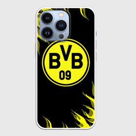 Чехол для iPhone 13 Pro с принтом BORUSSIA. в Петрозаводске,  |  | Тематика изображения на принте: borussia | fc | football | football club | sport | боруссия | боруссия дортмунд | дортмунда | немецкий футбольный клуб | спорт | уефа | униформа | фирменные цвета | фк | футбол | футбольный клуб