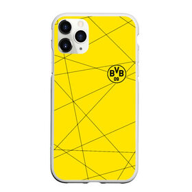 Чехол для iPhone 11 Pro матовый с принтом BORUSSIA в Петрозаводске, Силикон |  | borussia | fc | football | football club | sport | боруссия | боруссия дортмунд | дортмунда | немецкий футбольный клуб | спорт | уефа | униформа | фирменные цвета | фк | футбол | футбольный клуб