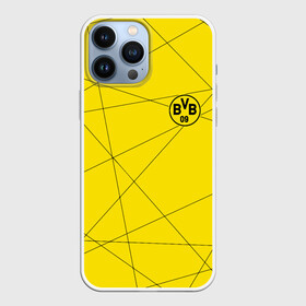 Чехол для iPhone 13 Pro Max с принтом BORUSSIA. в Петрозаводске,  |  | Тематика изображения на принте: borussia | fc | football | football club | sport | боруссия | боруссия дортмунд | дортмунда | немецкий футбольный клуб | спорт | уефа | униформа | фирменные цвета | фк | футбол | футбольный клуб