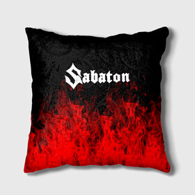 Подушка 3D с принтом Sabaton. в Петрозаводске, наволочка – 100% полиэстер, наполнитель – холлофайбер (легкий наполнитель, не вызывает аллергию). | состоит из подушки и наволочки. Наволочка на молнии, легко снимается для стирки | battle metal | sabaton | военная тематика | военные песни | война | история войны | классика | музыка | патриотизм | рок | рок группа | сабатон | солдаты | шведская хэви пауэр метал группа