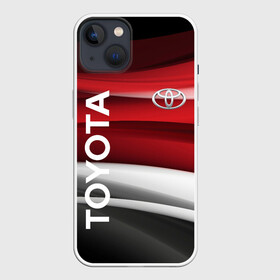 Чехол для iPhone 13 с принтом TOYOTA. в Петрозаводске,  |  | abstract | auto | brand | car | geometry | sport | texture | toyota | абстракция | авто | автомобильные | бренд | геометрия | классика | машины | модные | спорт | стиль | текстура | тоёта