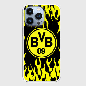 Чехол для iPhone 13 Pro с принтом BORUSSIA. в Петрозаводске,  |  | Тематика изображения на принте: borussia | fc | football | football club | sport | боруссия | боруссия дортмунд | дортмунда | немецкий футбольный клуб | спорт | уефа | униформа | фирменные цвета | фк | футбол | футбольный клуб