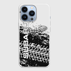 Чехол для iPhone 13 Pro с принтом SUBARU в Петрозаводске,  |  | subaru | авто | автомобиль | логотип | марка | машина | надпись | субару | текстура