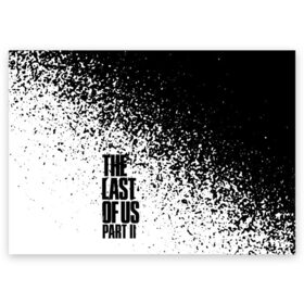 Поздравительная открытка с принтом The Last of Us: Part 2. в Петрозаводске, 100% бумага | плотность бумаги 280 г/м2, матовая, на обратной стороне линовка и место для марки
 | Тематика изображения на принте: game | survival horror | the last of us 2 | the last of us: part 2 | заражённые | зе ласт оф ас 2 | игры | одни из нас | последние из нас: часть 2 | приключенческий боевик | серафиты | стелс экшен | цикады | элли и джоэл