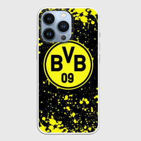 Чехол для iPhone 13 Pro с принтом BORUSSIA. в Петрозаводске,  |  | Тематика изображения на принте: borussia | fc | football | football club | sport | боруссия | боруссия дортмунд | дортмунда | немецкий футбольный клуб | спорт | уефа | униформа | фирменные цвета | фк | футбол | футбольный клуб