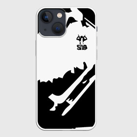 Чехол для iPhone 13 mini с принтом Sword Art Online в Петрозаводске,  |  | 2022 | anime | art | asuna | k on | kirito | online | sao | sword | адзуса | аниме | асуна | битер | кирито | манга | мастера | меча | мио | молния | муги | онлайн | чёрный мечник | юи