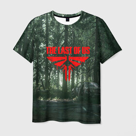Мужская футболка 3D с принтом The Last of Us: Part 2 в Петрозаводске, 100% полиэфир | прямой крой, круглый вырез горловины, длина до линии бедер | cicadas | fireflies | naughty dog | the last of us | the last of us part 2 | джоэл | последние из нас | цикады | элли