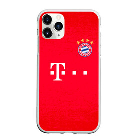 Чехол для iPhone 11 Pro матовый с принтом BAYERN MUNCHEN в Петрозаводске, Силикон |  | fc | fc bayern munich | football | football club | sport | клуб германии | мюнхен | немецкий футбольный клуб | спорт | уефа | униформа | фирменные цвета | фк | футбол | футбольный клуб | футбольный клуб бавария