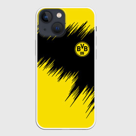 Чехол для iPhone 13 mini с принтом BORUSSIA. в Петрозаводске,  |  | borussia | fc | football | football club | sport | боруссия | боруссия дортмунд | дортмунда | немецкий футбольный клуб | спорт | уефа | униформа | фирменные цвета | фк | футбол | футбольный клуб