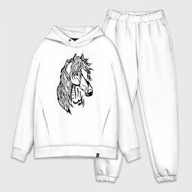 Мужской костюм хлопок OVERSIZE с принтом Конь Art в Петрозаводске,  |  | black | casual | cowboy | horse | арт | голова | грива | дикие | единорог | жеребец | животные | звери | кобыла | ковбой | конь | краски | лошадка | лошадь | мерин | мустанг | парнокопытные | пегас | пони | рисунок