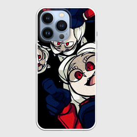 Чехол для iPhone 13 Pro с принтом Мультяшные герои Helltaker в Петрозаводске,  |  | anime | azazel | hell | helltaker | justice | lucifer | malina | modeus | pandemonica | zdrada | ад | аниме | демон | демонесса | здрада | иероглифы | люцифер | малина | модеус | пандемоника | правосудие | хеллтейкер | хэлтей