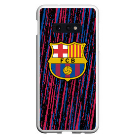 Чехол для Samsung S10E с принтом FC BARCELONA в Петрозаводске, Силикон | Область печати: задняя сторона чехла, без боковых панелей | barca | barcelona | fc barca | барка | барселона