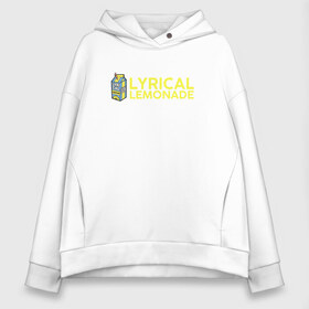 Женское худи Oversize хлопок с принтом Lyrical Lemonade в Петрозаводске, френч-терри — 70% хлопок, 30% полиэстер. Мягкий теплый начес внутри —100% хлопок | боковые карманы, эластичные манжеты и нижняя кромка, капюшон на магнитной кнопке | Тематика изображения на принте: benet | bennett | cole | lemonade | lyrical | беннетт | коул | лемонад | лемонаде | лемонэйд | лимонад | лимонэйд | лирикал | лирикл