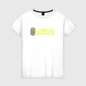 Женская футболка хлопок с принтом Lyrical Lemonade в Петрозаводске, 100% хлопок | прямой крой, круглый вырез горловины, длина до линии бедер, слегка спущенное плечо | benet | bennett | cole | lemonade | lyrical | беннетт | коул | лемонад | лемонаде | лемонэйд | лимонад | лимонэйд | лирикал | лирикл