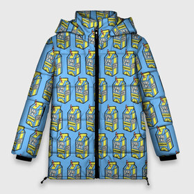 Женская зимняя куртка 3D с принтом Lyrical Lemonade Pattern в Петрозаводске, верх — 100% полиэстер; подкладка — 100% полиэстер; утеплитель — 100% полиэстер | длина ниже бедра, силуэт Оверсайз. Есть воротник-стойка, отстегивающийся капюшон и ветрозащитная планка. 

Боковые карманы с листочкой на кнопках и внутренний карман на молнии | Тематика изображения на принте: benet | bennett | cole | lemonade | lyrical | беннетт | коул | лемонад | лемонаде | лемонэйд | лимонад | лимонэйд | лирикал | лирикл