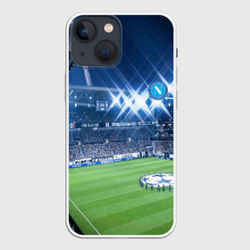 Чехол для iPhone 13 mini с принтом FC NAPOLI. в Петрозаводске,  |  | championship | fc | football | footer | napoli | soccer | socker | sport | европейская лига | наполи | одежда | спорт | спортивный | униформа | футбол | футбольный клуб | чемпионат