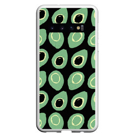 Чехол для Samsung Galaxy S10 с принтом avocado в Петрозаводске, Силикон | Область печати: задняя сторона чехла, без боковых панелей | Тематика изображения на принте: avocado | авокадо | веганство | вегетарианство | еда | зеленый | земля | зож | листья | овощи | позиция | природа | фрукты