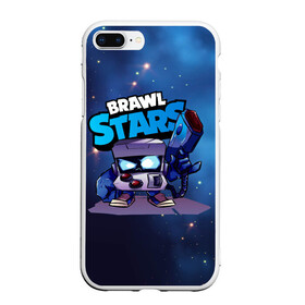 Чехол для iPhone 7Plus/8 Plus матовый с принтом 8 bit blue brawl stars 8 бит в Петрозаводске, Силикон | Область печати: задняя сторона чехла, без боковых панелей | 8 bit | 8 бит | brawl | brawl stars | brawlstars | brawl_stars | jessie | бравл | бравлстарс