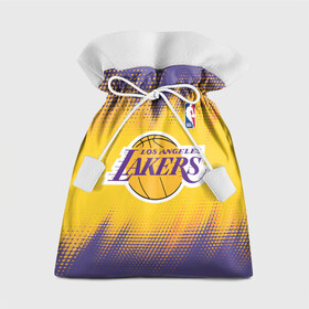 Подарочный 3D мешок с принтом Los Angeles Lakers в Петрозаводске, 100% полиэстер | Размер: 29*39 см | basketball | game | lakers | los angeles | los angeles lakers | nba | sport | баскетбол | игра | лейкерс | лос анджелес | лос анджелес лейкерс | нба | спорт