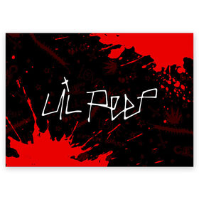 Поздравительная открытка с принтом LIL PEEP / ЛИЛ ПИП в Петрозаводске, 100% бумага | плотность бумаги 280 г/м2, матовая, на обратной стороне линовка и место для марки
 | Тематика изображения на принте: beautiful | daddy | heart | life | lil | lilpeep | music | peep | rap | rapper | rip | tattoo | лил | лилпип | литл | лого | музыка | папочка | пип | рип | рожица | рэп | рэпер | рэперы | сердечко | сердце | символ | тату | татуировки