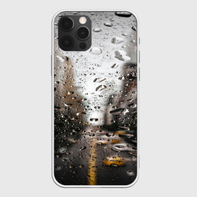 Чехол для iPhone 12 Pro Max с принтом Дождь капли на стекле город в Петрозаводске, Силикон |  | абстракция | блики | боке | вода | город | градиент | дождь | дорога | капли | капли на стекле | круги | лето | пасмурно | природа | роса | свет | симметрия | темный | фото