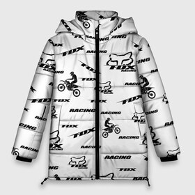 Женская зимняя куртка 3D с принтом Форма для мотокросса FOX в Петрозаводске, верх — 100% полиэстер; подкладка — 100% полиэстер; утеплитель — 100% полиэстер | длина ниже бедра, силуэт Оверсайз. Есть воротник-стойка, отстегивающийся капюшон и ветрозащитная планка. 

Боковые карманы с листочкой на кнопках и внутренний карман на молнии | bike | crash | drift | extreme | fox | motor cycle | motorbike | motorcycle | race | racing | rally | turbo | автомобил | быстрый | классика | мотокросс | мотоцикл | экстрим