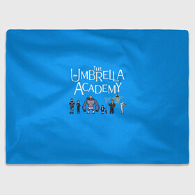 Плед 3D с принтом The umbrella academy в Петрозаводске, 100% полиэстер | закругленные углы, все края обработаны. Ткань не мнется и не растягивается | dark horse comics | netflix | the umbrella academy | umbrella | академия амбрелла | белая скрипка | бен харгривз | комикс | комильфо | космобой | кракен | реджинальд харгривз | сеанс | слух