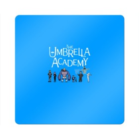 Магнит виниловый Квадрат с принтом The umbrella academy в Петрозаводске, полимерный материал с магнитным слоем | размер 9*9 см, закругленные углы | dark horse comics | netflix | the umbrella academy | umbrella | академия амбрелла | белая скрипка | бен харгривз | комикс | комильфо | космобой | кракен | реджинальд харгривз | сеанс | слух