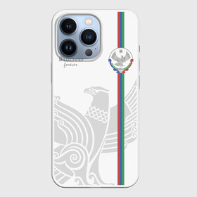 Чехол для iPhone 13 Pro с принтом Дагестан в Петрозаводске,  |  | coat of arms | dagestan | eagle | flag | forever | mountains | north caucasus | republic | герб | горы | дагестан | навсегда | орел | республика | северо кавказ | флаг