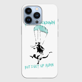 Чехол для iPhone 13 Pro с принтом Banksy в Петрозаводске,  |  | 19 | art | banksy | covid | ncov | rat | street | арт | бэнкси | вирус | коронавирус | крыса | стрит арт | уличный | художник