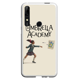 Чехол для Honor P Smart Z с принтом The umbrella academy в Петрозаводске, Силикон | Область печати: задняя сторона чехла, без боковых панелей | dark horse comics | netflix | the umbrella academy | umbrella | академия амбрелла | белая скрипка | бен харгривз | комикс | комильфо | космобой | кракен | реджинальд харгривз | сеанс | слух