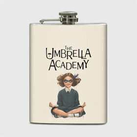 Фляга с принтом The umbrella academy в Петрозаводске, металлический корпус | емкость 0,22 л, размер 125 х 94 мм. Виниловая наклейка запечатывается полностью | Тематика изображения на принте: dark horse comics | netflix | the umbrella academy | umbrella | академия амбрелла | белая скрипка | бен харгривз | комикс | комильфо | космобой | кракен | реджинальд харгривз | сеанс | слух