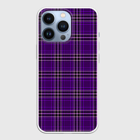 Чехол для iPhone 13 Pro с принтом The Gentlemen Violet в Петрозаводске,  |  | boys | cell | gentlmen | pattern | боевик | гайричи | геометрия | джентельмены | джентльмен | квадраты | клетка | клетчатый | комедия | криминал | линии | мужские | пацанские | полоска | полосы | текстура | узор