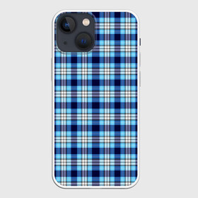 Чехол для iPhone 13 mini с принтом The Gentlemen Blue в Петрозаводске,  |  | boys | cell | gentlmen | pattern | боевик | гайричи | геометрия | джентельмены | джентльмен | квадраты | клетка | клетчатый | комедия | криминал | линии | мужские | пацанские | полоска | полосы | текстура | узор