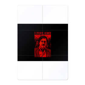 Магнитный плакат 2Х3 с принтом Пабло (I feel Like Escobar) в Петрозаводске, Полимерный материал с магнитным слоем | 6 деталей размером 9*9 см | барон | вещество | власть | глюк | дурман | зависимость | игла | кайф | кофеин | любовь | мак | морф | пабло | флекс | хайп