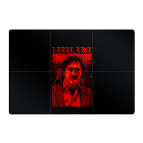 Магнитный плакат 3Х2 с принтом Пабло (I feel Like Escobar) в Петрозаводске, Полимерный материал с магнитным слоем | 6 деталей размером 9*9 см | барон | вещество | власть | глюк | дурман | зависимость | игла | кайф | кофеин | любовь | мак | морф | пабло | флекс | хайп