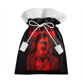 Подарочный 3D мешок с принтом Пабло (I feel Like Escobar) в Петрозаводске, 100% полиэстер | Размер: 29*39 см | Тематика изображения на принте: барон | вещество | власть | глюк | дурман | зависимость | игла | кайф | кофеин | любовь | мак | морф | пабло | флекс | хайп