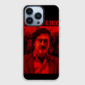 Чехол для iPhone 13 Pro с принтом Пабло (I feel Like Escobar) в Петрозаводске,  |  | Тематика изображения на принте: барон | вещество | власть | глюк | дурман | зависимость | игла | кайф | кофеин | любовь | мак | морф | пабло | флекс | хайп