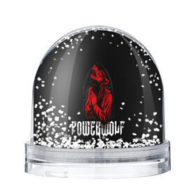 Снежный шар с принтом POWERWOLF в Петрозаводске, Пластик | Изображение внутри шара печатается на глянцевой фотобумаге с двух сторон | hardcore | metal | music | powerwolf | punk | rock | волки | метал | музыка | панк | рок