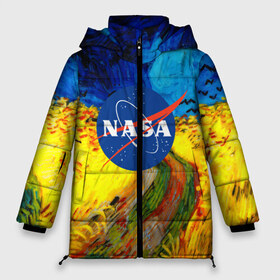 Женская зимняя куртка 3D с принтом NASA ВАНГОГ NASA в Петрозаводске, верх — 100% полиэстер; подкладка — 100% полиэстер; утеплитель — 100% полиэстер | длина ниже бедра, силуэт Оверсайз. Есть воротник-стойка, отстегивающийся капюшон и ветрозащитная планка. 

Боковые карманы с листочкой на кнопках и внутренний карман на молнии | galaxy | nasa | nebula | space | star | абстракция | вангог | вселенная | галактика | звезда | звезды | космический | наса | планеты