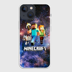 Чехол для iPhone 13 mini с принтом MINECRAFT в Петрозаводске,  |  | craft | creeper | dungeon | dungeons | earth | game | logo | mine | minecraft | mobile | online | дунгеонс | земля | зомби | игра | крипер | лого | майкрафт | майнкрафт | мобайл | онлайн | подземелье | подземелья