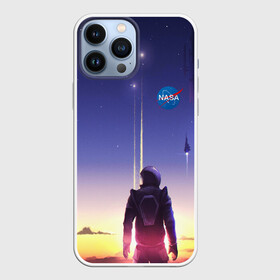 Чехол для iPhone 13 Pro Max с принтом NASA в Петрозаводске,  |  | Тематика изображения на принте: cosmonavt | galaxy | nasa | nebula | space | star | абстракция | астронавт | вселенная | галактика | звезда | звезды | космический | космонавт | наса | планеты | скафандр