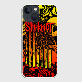 Чехол для iPhone 13 mini с принтом Slipknot в Петрозаводске,  |  | band | corey taylor | jim root | metal | mick thomson | music | official | slipknot | альтернативный | глэм | готик | гранж | метал | музыка | пост | рок | слипкнот | хард