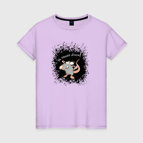 Женская футболка хлопок с принтом Вакцинация в Петрозаводске, 100% хлопок | прямой крой, круглый вырез горловины, длина до линии бедер, слегка спущенное плечо | banksy | бэнкси | в лондонском | вакцинация | крыс | метро | рисунки | чихающих