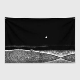 Флаг-баннер с принтом Broken в Петрозаводске, 100% полиэстер | размер 67 х 109 см, плотность ткани — 95 г/м2; по краям флага есть четыре люверса для крепления | broken | берсерк | гатс | манга | черный мечник