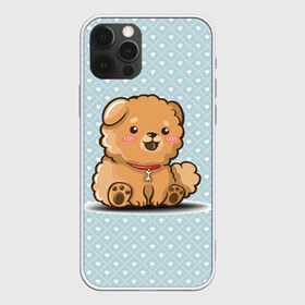Чехол для iPhone 12 Pro Max с принтом милый песик в Петрозаводске, Силикон |  | Тематика изображения на принте: cute | dog | doggy | арт | животные | картинка | милая | милый | пес | песик | псина | пушистик | рисунок | собака | собачка