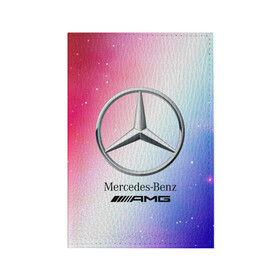 Обложка для паспорта матовая кожа с принтом MERCEDES / МЕРСЕДЕС в Петрозаводске, натуральная матовая кожа | размер 19,3 х 13,7 см; прозрачные пластиковые крепления | Тематика изображения на принте: amg | auto | bens | benz | logo | merc | mercedes | mercedes benz | mersedes | moto | new | star | vthctltc | авто | амг | бенц | звезда | класс | лого | логотип | мерин | мерс | мерседес | мерседес бенц | мото | новый | символ | символы | ьуксуву